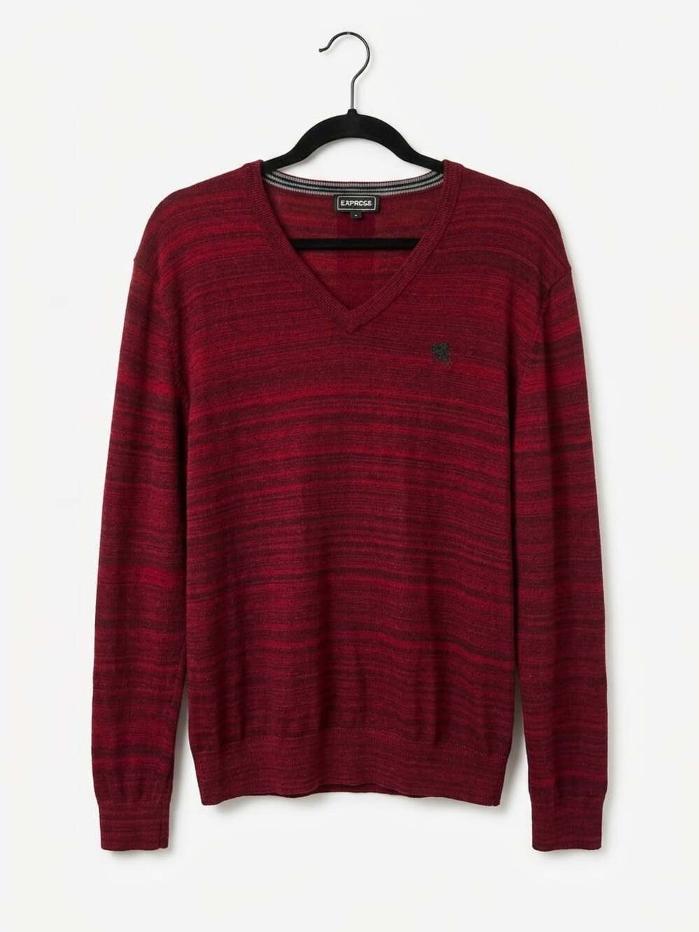 Express Men's V-Neck Marled Knit Pullover Sweater XL